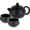 Yixing Teekanne Wang mit Cups